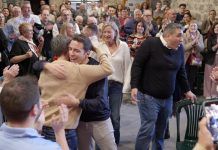Pedro Casares anuncia en el cierre de campaña en Castro Urdiales que nace un PSOE más fuerte, creíble y reconocible para liderar Cantabria
