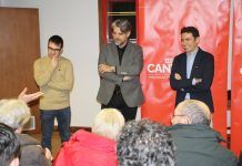 Pedro Casares garantiza en Miengo y Polanco que el PSOE pondrá en marcha medidas para impulsar las agrupaciones locales