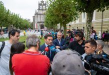 Pedro Casares pide recuperar la “convivencia” en el nuevo curso político y tiende la mano a Buruaga