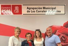 El PSOE de Los Corrales de Buelna renueva su Comisión Ejecutiva Municipal