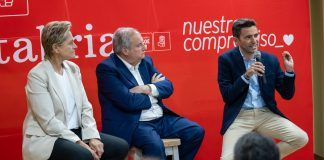 Casares reivindica que Cantabria ha dado “un salto hacia la modernidad y el futuro” durante los ocho años del PSOE en el Gobierno de España