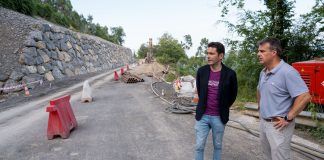 El PSOE de Seña denuncia los “incumplimientos reiterados” para la finalización de las obras de la carretera CA- 500 entre el Alto de Laredo y Seña