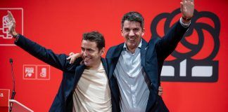 Pedro Casares y Daniel Fernández proclamados candidatos a la Presidencia de Cantabria y a la Alcaldía de Santander