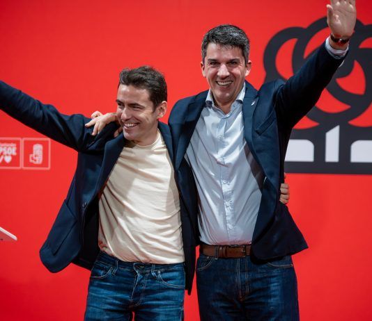 Pedro Casares y Daniel Fernández proclamados candidatos a la Presidencia de Cantabria y a la Alcaldía de Santander